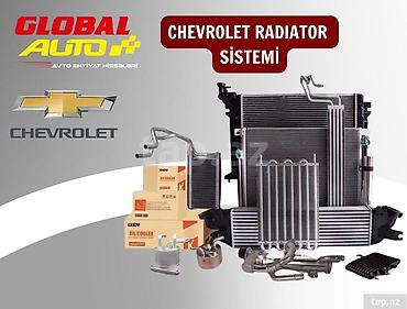 ev radiyatoru: Chevrolet radiator sistemi Chevrolet markalı avtomabillərə radiator — 1