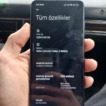 Poco: Poco X3 Pro, 128 GB, rəng - Göy, Barmaq izi