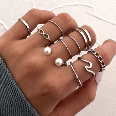 Prstenje: Set prstenja tibetansko srebro 1200 din — 13