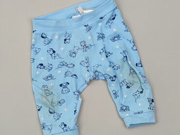 błękitne legginsy: Sweatpants, Disney, 3-6 months, condition - Fair