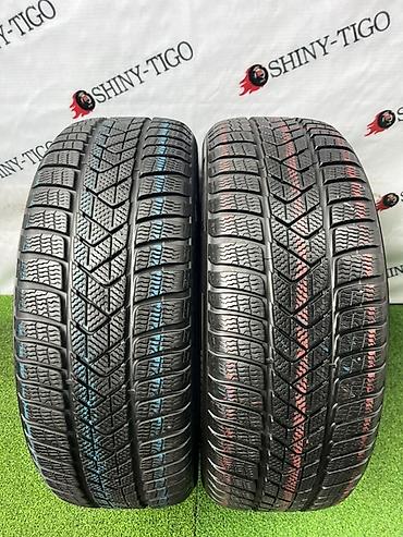 black ice: Шины 225 / 55 / R 17, Зима, Б/у, Пара, Легковые, Pirelli — 1