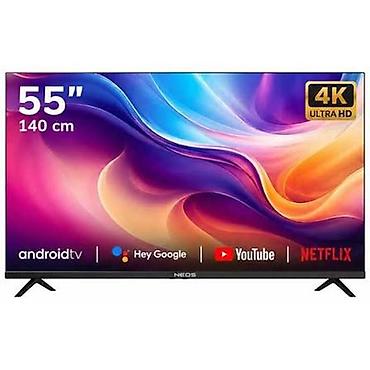 Televizorlar: Yeni Televizor Neos 55" 4K (3840x2160), Ünvandan götürmə, Pulsuz çatdırılma, Ödənişli çatdırılma — 1
