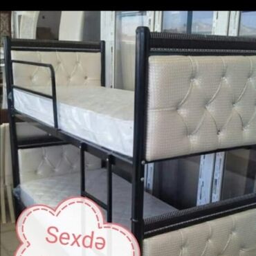 Sifarişlə çarpayılar: Birnəfərlik, Bazasız, Ödənişli matras, Siyirməsiz, Ukrayna, Metal — 27