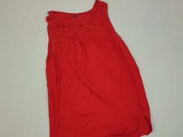 czerwona eleganckie bluzki damskie: Блуза жіноча, S, стан - Хороший