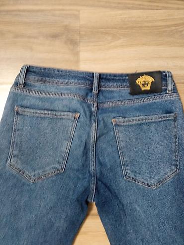 kosulja za manzetne: Muške teksas farmerke Versace - Model: slim/skinny kroj sa blagim — 10