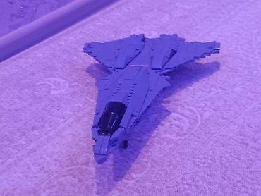 воздушный человек: Конструкторский самолёт из блоков (совместим с LEGO) - Модель — 4