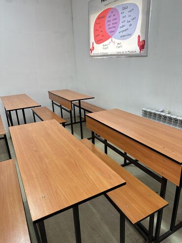 парты и стулья для школы цены: Комплект стол и стулья Школьный, Новый
