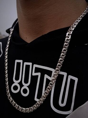 Серебряные цепочки: Серебряная цепь «Рамзес» 140 гр, 60 см Ручная работа, серебро 925 — 52