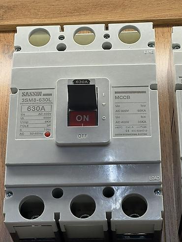 argb controller: Автоматический выключатель (MCCB) Sassin 3SM8-630L - Номинальный ток — 1