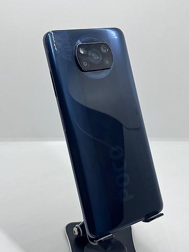 google 7: Poco X3 NFC, Б/у, 128 ГБ, цвет - Синий, 2 SIM — 1