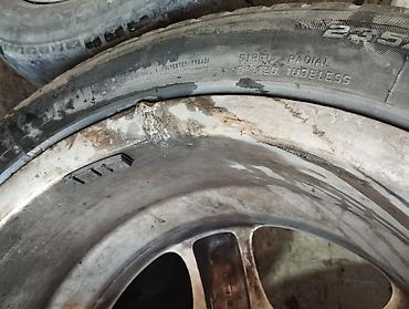 mercedes c203: Mercedes-Benz orijinal 5-şüalı yüngül lehimli disk və təkər dəsti — 6