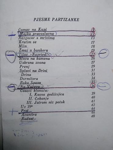postamenti: Knjiga:Pjesme partizanske-V.Nazor 83 str. 18 cm. 1945 god. losije — 5