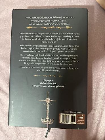Bədii ədəbiyyat: Məhsul: Kitab – “Vârislərin Oyunu” (Wisteria 1) Müəllif: Adora Yağmur — 2