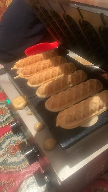 Производство кондитерских изделий: Вафли «орешки на палочке» (длинные вафельные трубочки) - Форма — 2