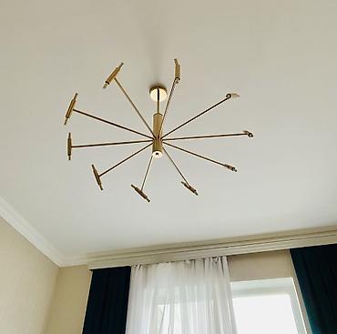 Çılçıraq, 10 və daha çox lampa, Metal