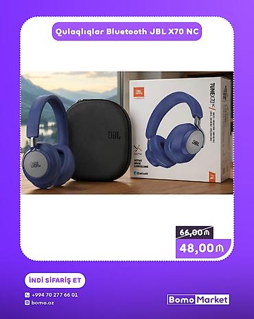 harman cardon: Yeni Simsiz (Bluetooth) Qulaqcıqlar, JBL, rəng - Mavi — 1
