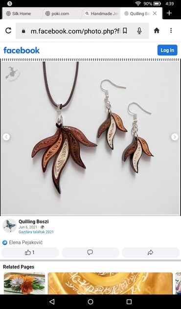 Minđuše: Pirsing, Handmade — 50