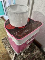 ноутбук ош: Кир жуучу машина Колдонулган, Жарым автоматтык, 5 кг чейин, Компакттуу