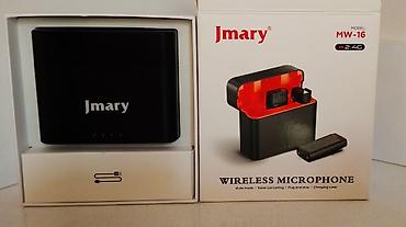 wireless microphone: Беспроводная петличная система Jmary MW-16 (2.4G) Комплект: - 2 — 4