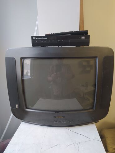 Телевизоры: Продам телевизор с ресивером пультом в хорошем состоянии находится
