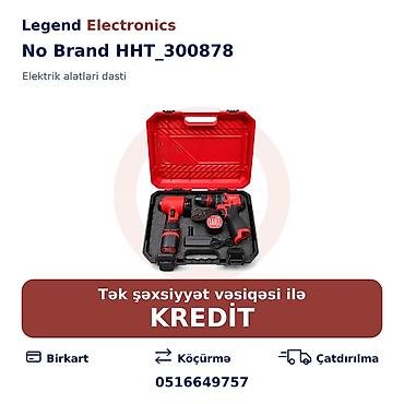 alet: Elan başlığı: Akkumulyatorlu elektrik alətləri dəsti No Brand — 1
