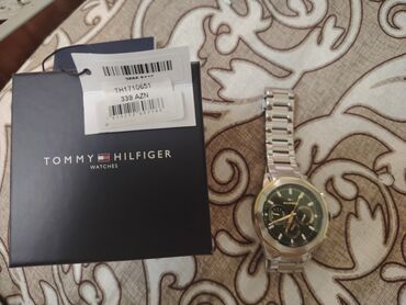 Qol saatları: Qol saatı, Tommy Hilfiger, rəng - Gümüşü — 8