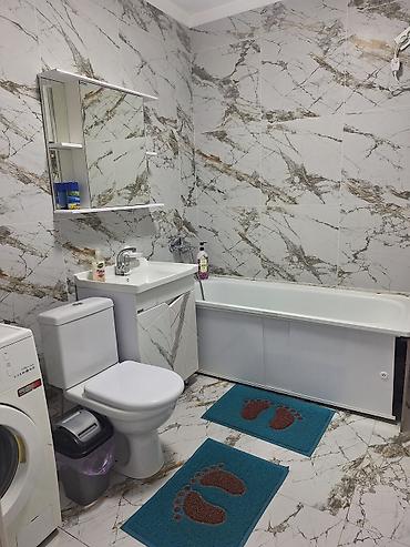 asman residence: 1 комната, Асанбай мкр, Душевая кабина, Постельное белье, Кондиционер — 9