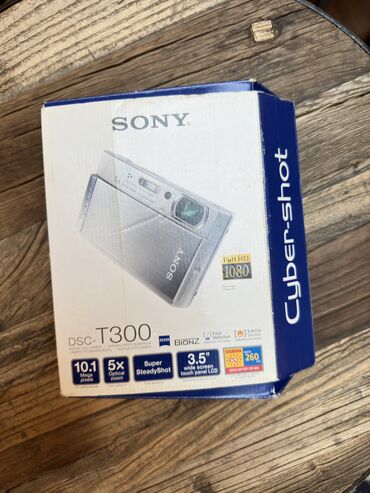 Fotokameralar: Sony Cyber-shot T300 (qutuda yeni)