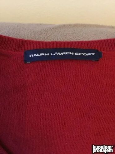 Džemperi: Džemper, M, L, XL, Ralph Lauren, bоја - Crvena, Vuna — 8