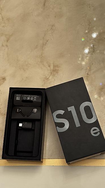 quba ikinci el: Samsung Galaxy S10e, 128 GB, rəng - Qara, Düyməli, Sensor, Barmaq izi — 10