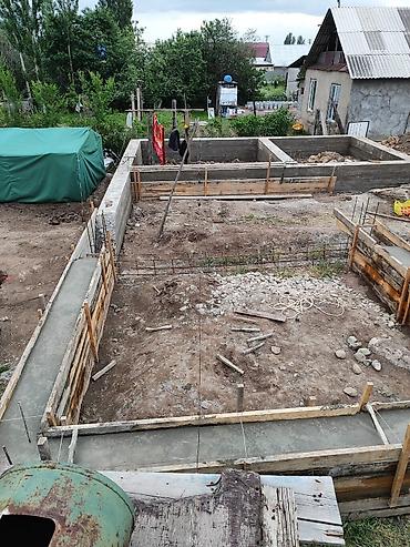 Бетонные работы: Фундамент монолит лестница куйабыз — 19