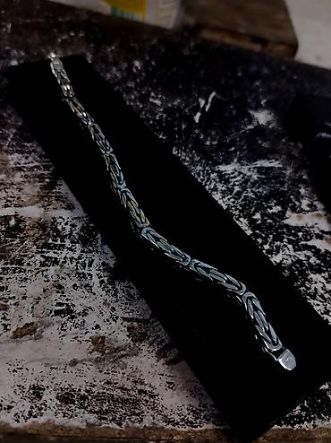 Серебряные цепочки: Классический Бисмарк 150 гр 60 см Ювелирные — 32