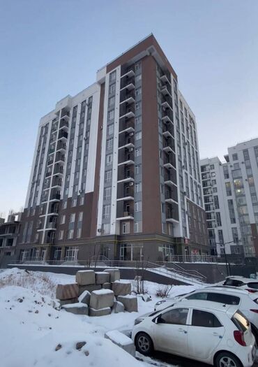 купить квартиру в строящемся доме: 2 бөлмө, 47 кв. м, Элитка, 8 кабат, ПСО (өзү оңдоп түзөтүп бүтүү үчүн)