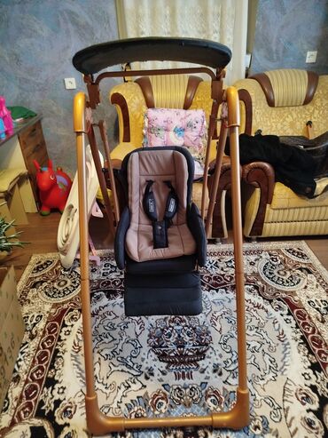 uşaq yellencekleri: Стул-качели, С зонтиком, Металл