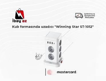 duyme: Kub formasında uzadıcı "Winning Star ST-1012"Rəng: Ağ Yüklənmənin — 1
