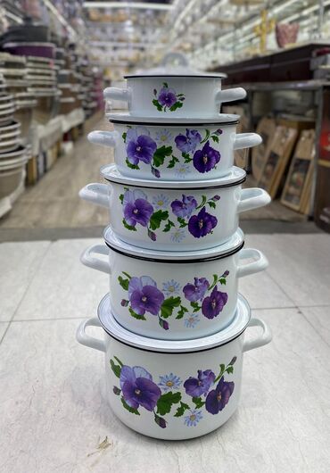 Qazanlar: Qazan, Çuqun, 5 l, Kukmara, Rusiya — 2