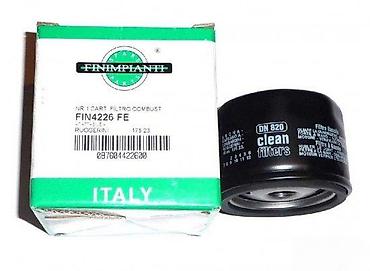 struja paracin: Filter goriva FINIMPIANTI FIN4226 FE (DN 820 – Clean Filters) - Tip — 1