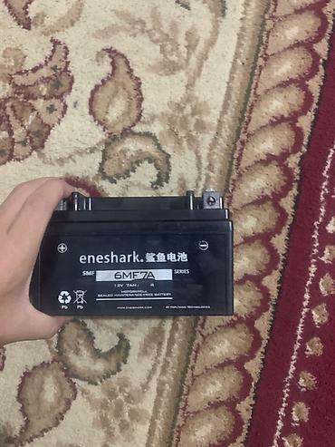 акумлятор мото: Аккумулятор для мотоцикла Eneshark 6MF7A - Тип: герметичный — 2