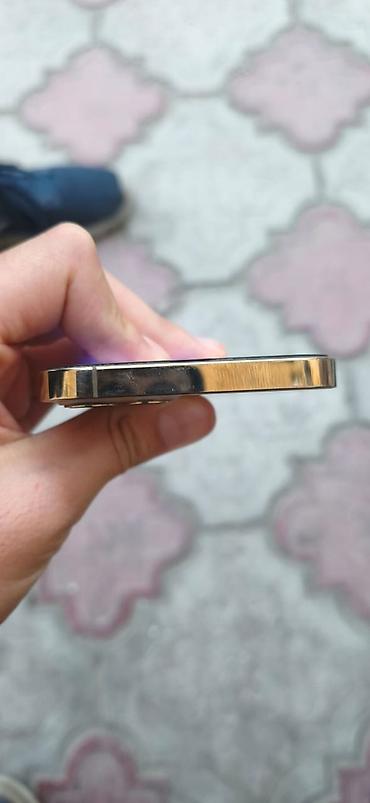 pro max: IPhone 12 Pro, Б/у, 256 ГБ, Золотой, Коробка, 84 % — 5