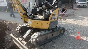 Аренда экскаватора: Мини-экскаватор Komatsu PC09-1 с доставкой на объект порадую портери — 6