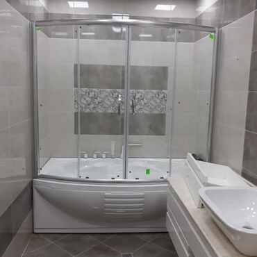 Duş kabinaları, arakəsmələr: Arakəsmə, Künc üçün -da lalafo.az — 7 Duş kabinaları, arakəsmələr: Arakəsmə, Künc üçün — 7