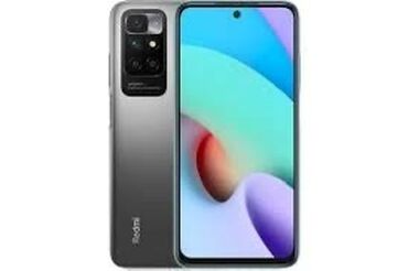 телефон 5: Redmi, Redmi 10, Б/у, 128 ГБ, цвет - Серый, 2 SIM
