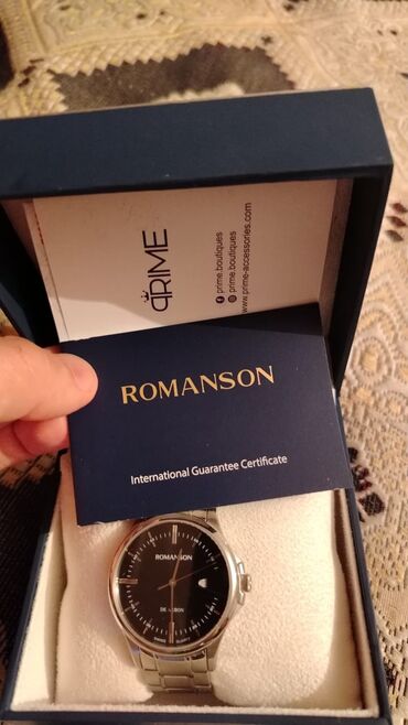 ulysse nardin saat qiymeti: Yeni, Qol saatı, Romanson, rəng - Gümüşü