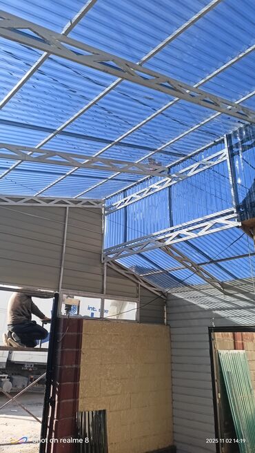 срочный дом бишкек: Монтаж навесов и кровли из профнастила/поликарбоната - Изготовление и
