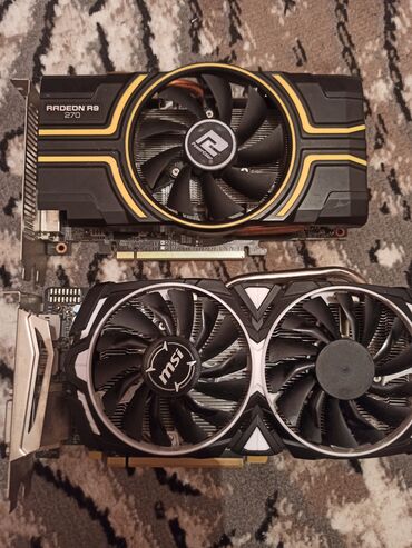 скупка видеокарт: Videokart AMD Radeon RX 470, 4 GB, İşlənmiş