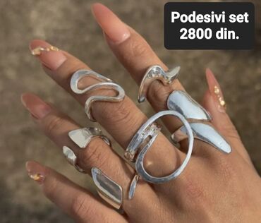 nike structure cena: Ring set, Material: Stainless steel