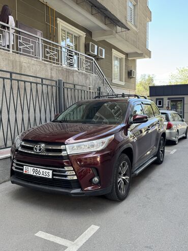 Toyota: Toyota Highlander: 2019 г., 3.5 л, Автомат, Бензин, Внедорожник