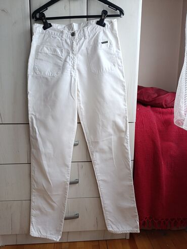 Pantalone: S (EU 36), Visok struk, Ravne nogavice