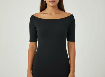 czarna obcisła sukienki: Sukienka damska, rozmiar S