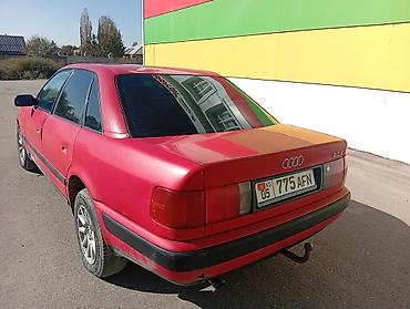 бишкек авто машина: Audi 100: 1993 г., 2 л, Кол менен иштөөчү, Бензин, Седан — 4